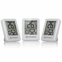 Bresser Temeo Hygro Indicator Set di 3 unità bianco