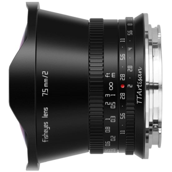 TTArtisan APS-C 7.5mm f/2.0 Nikon Z-mount Black