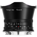 TTArtisan APS-C 7.5mm f/2.0 Nikon Z-mount Black