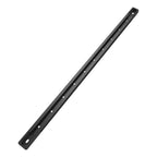 RAM Mounts Binario in alluminio estruso nero da 17 pollici con tappi terminali