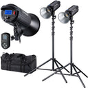 Kit doppio Bresser BR-150S COB LED