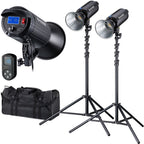 Kit doppio Bresser BR-150S COB LED