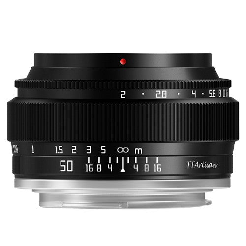 TTArtisan 50mm f/2 Fuji X-mount Black
