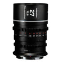 Laowa Nanomorph 27mm T2.8 1.5X S35 (Argento) (Cine) MFT