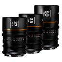 Bundle Laowa Nanomorph S35 (27, 35, 50mm) (ambra) (Cine) Sony E