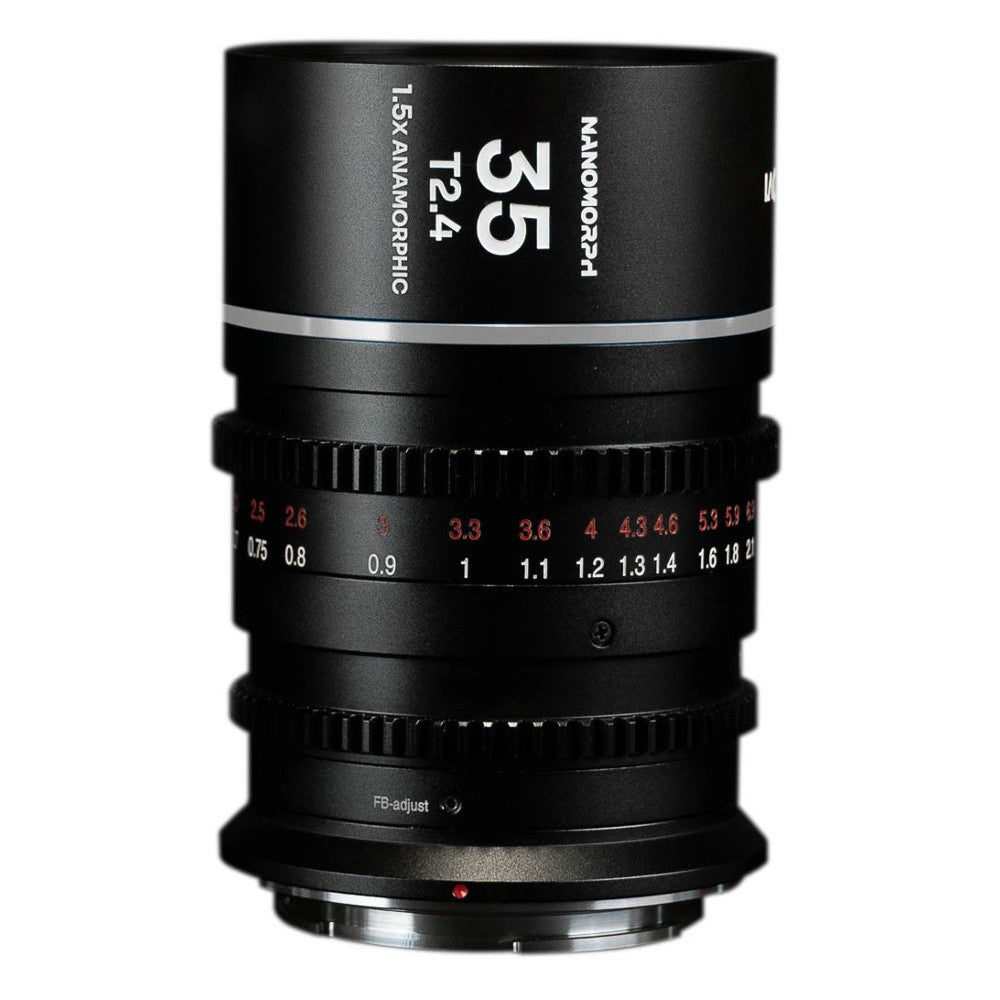 Laowa Nanomorph 35mm T2.4 1.5X S35 (Argento) (Cine) Fuji X