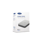 LaCie Mobile Drive 5TB v2 USB-C Moon Silver w/Rescue