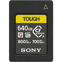 Sony 640GB CFexpress Type-A TOUGH Memory Card (CEAG640.SYM)