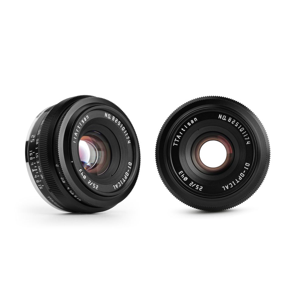 TTArtisan APS-C 25mm f/2 MFT-mount Black