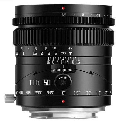 TTArtisan Tilt 50mm F1.4 L Nero