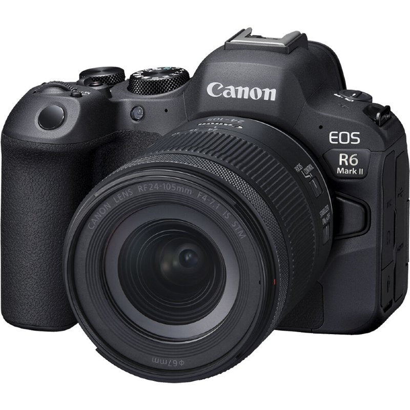 Corpo Canon EOS R6 Mark II + RF 24-105mm f/4-7.1 IS STM