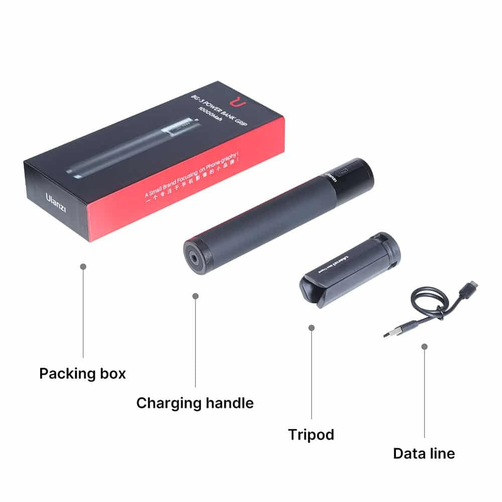 Ulanzi BG-3 Treppiede Powerbank 10.000mAh