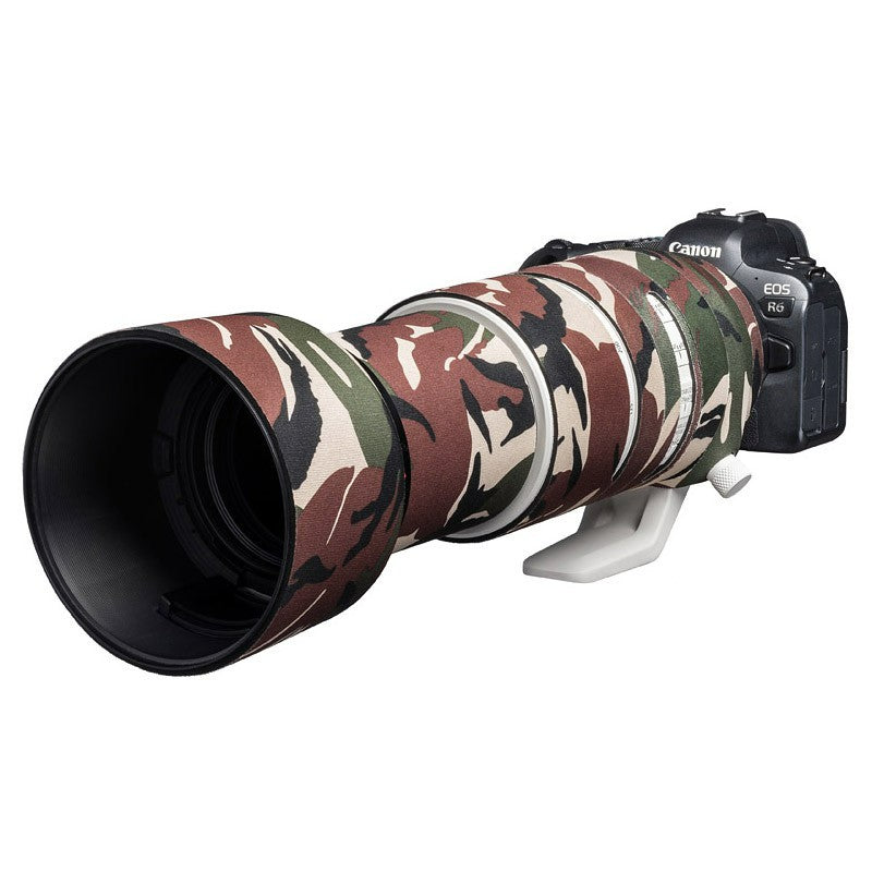 easyCover Obiettivo Oak per Canon RF 100-500mm f/4.5-7.1L IS USM Verde Mimetizzazione