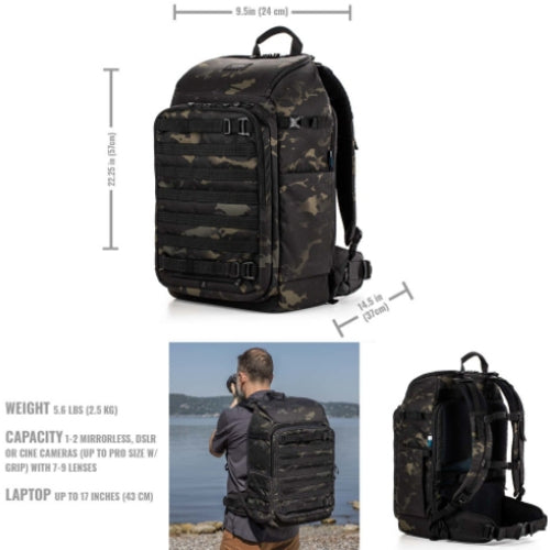 Zaino Tenba Axis V2 32L - MultiCam Nero