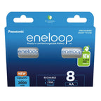 Panasonic Eneloop 8x (AA) 2000mAh Rechargeable Batteries