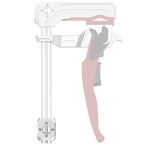 Piastra espandibile Falcam per cubo a sgancio rapido F22 3165