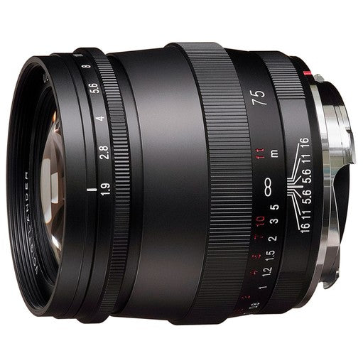 Voigtländer Ultron 1,9/75mm M.C. VM, Nero