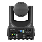 PTZOptics Move 4K, una telecamera PTZ di terza generazione, zoom ottico 12x grigio