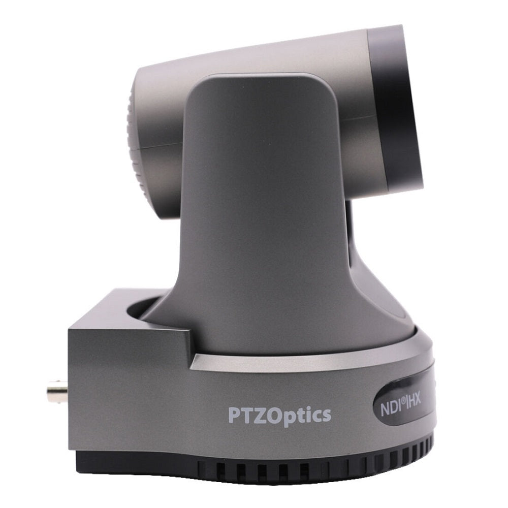 PTZOptics Move 4K, telecamera PTZ di terza generazione, zoom ottico 20X grigio
