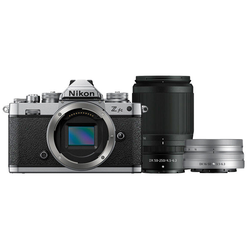 Nikon Z fc + DX 16-50 Argento + DX 50-250