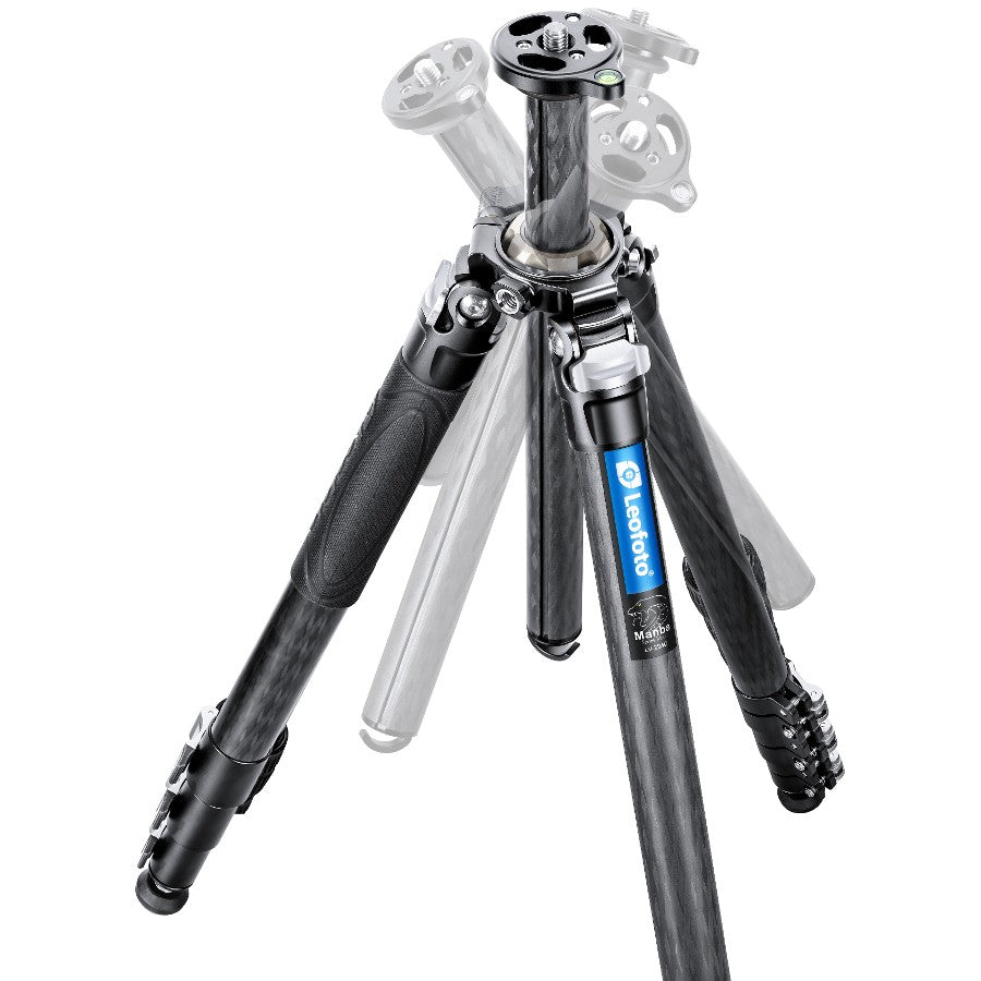 Leofoto Manba LV-284C treppiede + BV-5 videohead