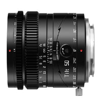 TTArtisan Tilt 50mm f/1.4 Canon RF Black