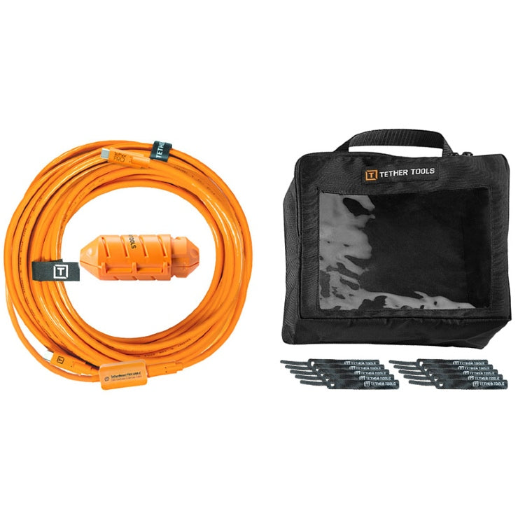 Tether Tools TetherBoost Pro 9,4 m da USB-C a C (dritto a destra)