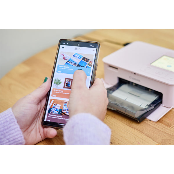 Canon SELPHY CP1500 Rosa + carta RP-108 10X15, 108 stampe