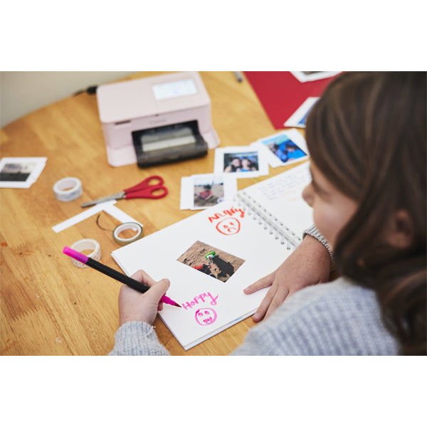 Canon SELPHY CP1500 Rosa + carta RP-108 10X15, 108 stampe