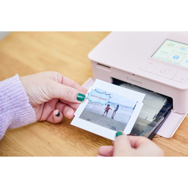 Canon SELPHY CP1500 Rosa + carta RP-108 10X15, 108 stampe