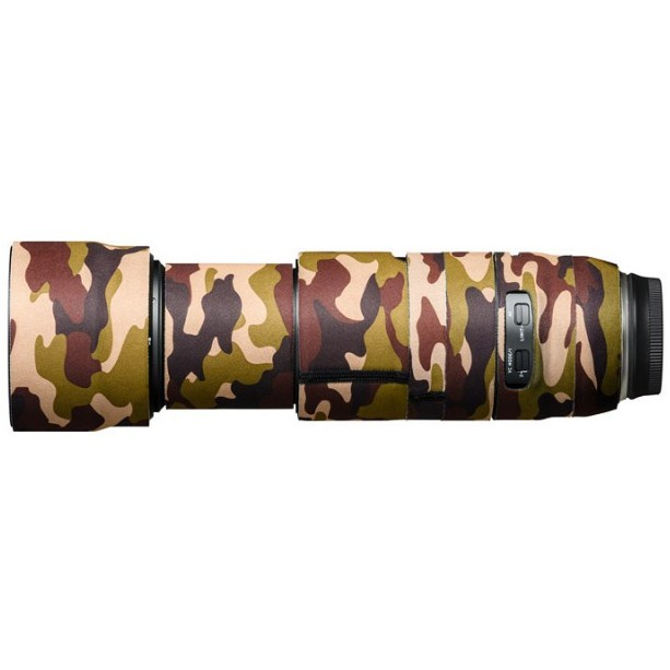 easyCover Obiettivo Oak per Tamron 100-400mm f/4.5-6.3 Di VC USD Marrone Mimetizzazione