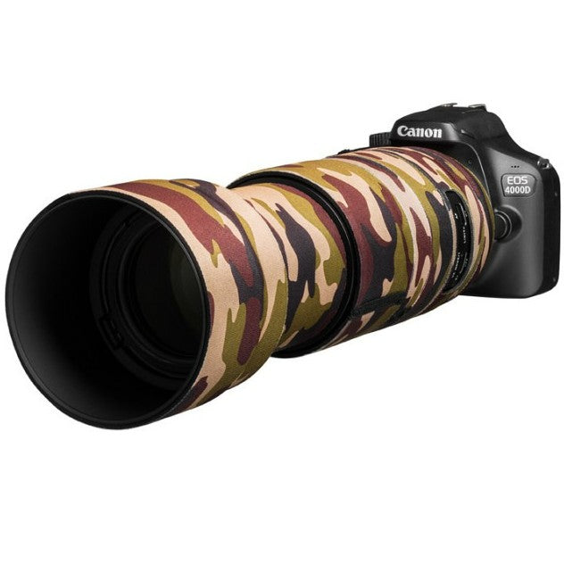 easyCover Obiettivo Oak per Tamron 100-400mm f/4.5-6.3 Di VC USD Marrone Mimetizzazione