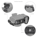 SmallRig "Rhinoceros" Advanced Gabbia Kit per Sony Alpha 7R V / Alpha 7 IV / Alpha 7S III 3710