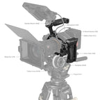 SmallRig "Rhinoceros" Advanced Gabbia Kit per Sony Alpha 7R V / Alpha 7 IV / Alpha 7S III 3710