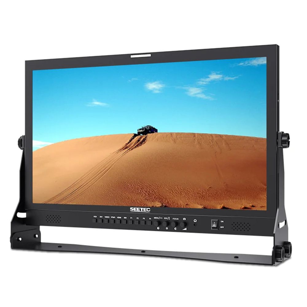 Feelworld Seetec Monitor broadcast 23,8" P238-9HSD-CO con flightcase