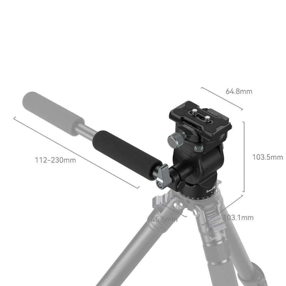 Testa video SmallRig per riprese verticali 4104