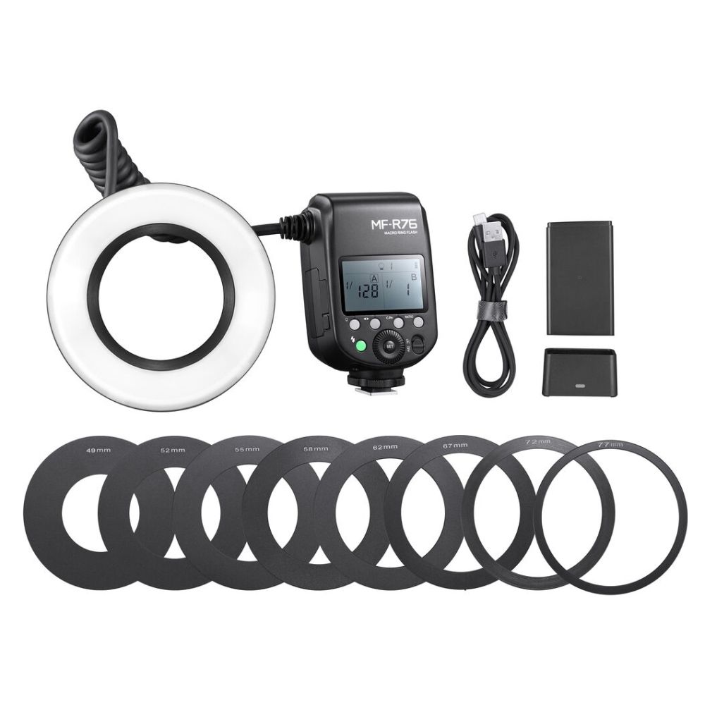 Godox MF R76C TTL Macro Ring Flash Canon