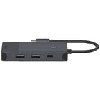 Adattatore multiplo USB-C Rapoo, 4 in 1