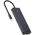 Adattatore multiplo USB-C Rapoo, 6 in 1