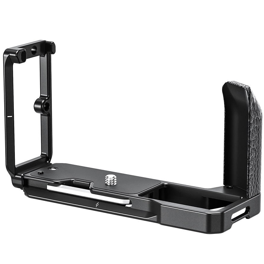 Leofoto Piastra a L per Fujifilm X-T5 con impugnatura