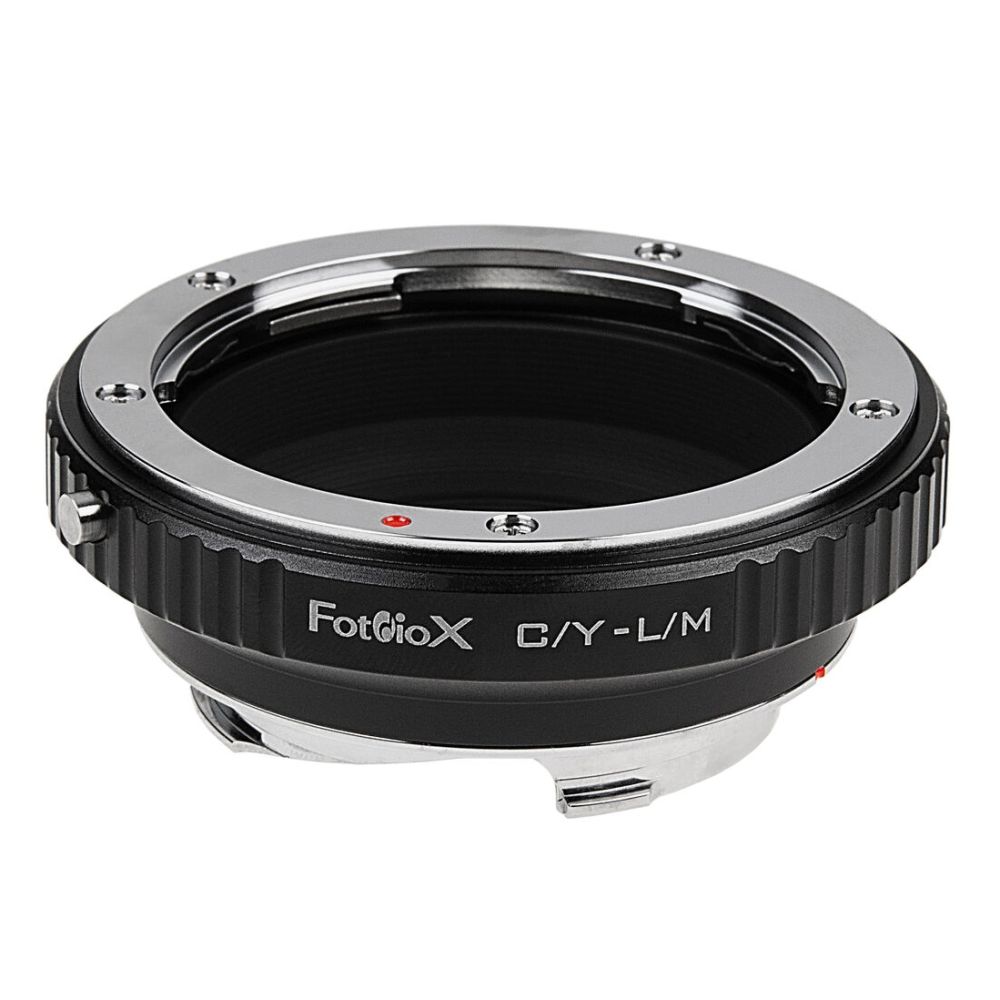 Fotodiox Pro Lens Adapter w/ Leica 6-bit M-Coding Contax/Yashica (CY) SLR \ to Leica M Mount Rangefinder