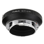 Fotodiox Pro Lens Adapter w/ Leica 6-bit M-Coding Contax/Yashica (CY) SLR \ to Leica M Mount Rangefinder