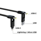 Rolling Square inCharge XL 2m nero