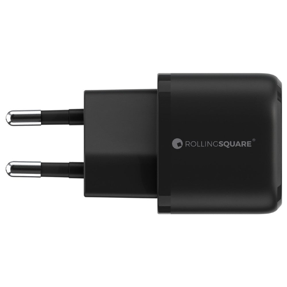 Caricabatterie GaN Rolling Square EU 30W nero