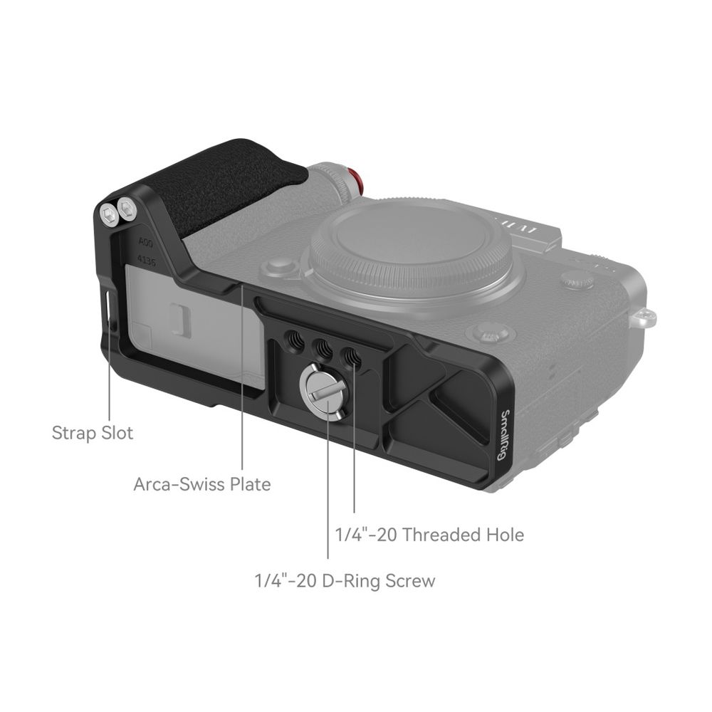 SmallRig L-Shaped Handle for Fujifilm X-T5 (Black) 4260