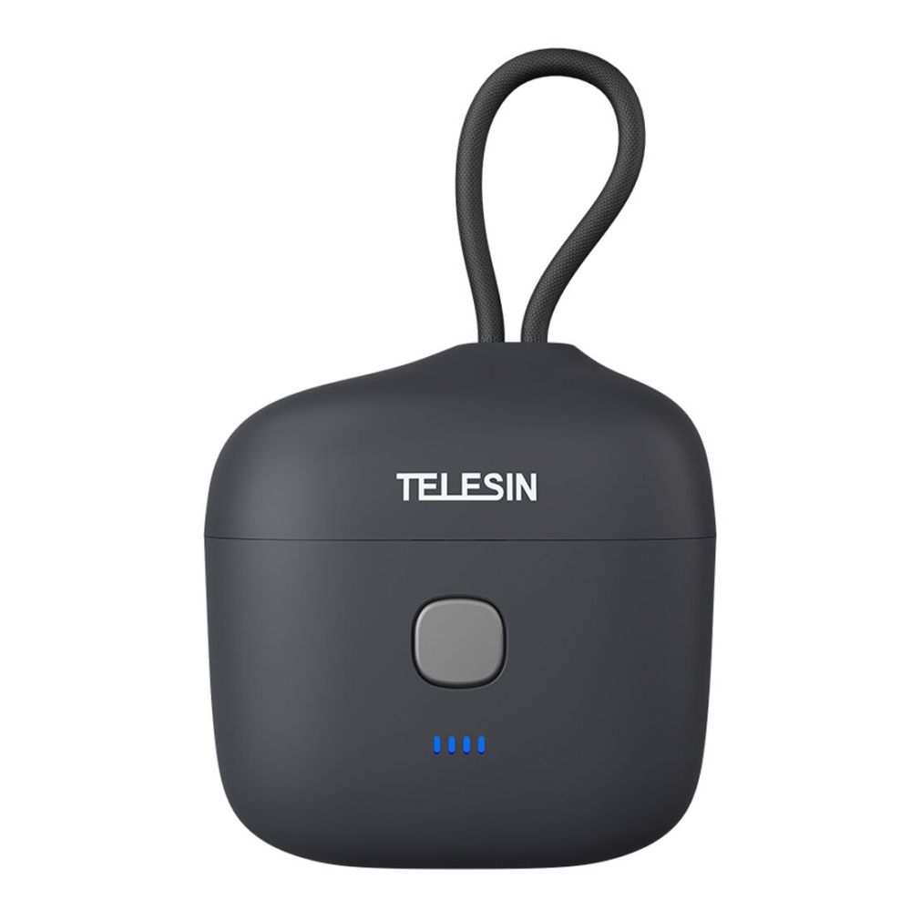 Telesin Scatola di ricarica per RØDE Wireless GO & GOII, batteria da 4000 mAh