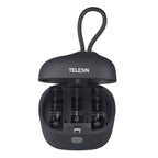 Telesin Scatola di ricarica per RØDE Wireless GO & GOII, batteria da 4000 mAh