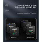 Telesin Scatola di ricarica per RØDE Wireless GO & GOII, batteria da 4000 mAh