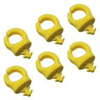 SPRIG Cable Opening 9mm 1/4”-20, Giallo, 6-Pack