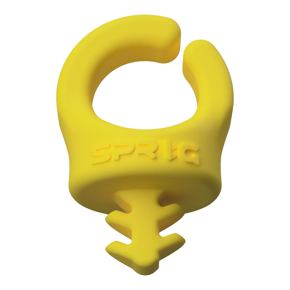 SPRIG Cable Opening 9mm 1/4”-20, Giallo, 6-Pack